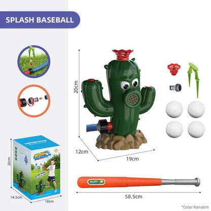 HydroHit Sprinkler Toy | 2-in-1 Water Fun with 360° Rotating Spray 17