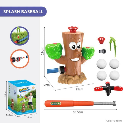 HydroHit Sprinkler Toy | 2-in-1 Water Fun with 360° Rotating Spray 20