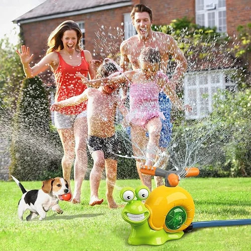 HydroHit Sprinkler Toy | 2-in-1 Water Fun with 360° Rotating Spray 3