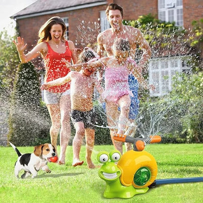 HydroHit Sprinkler Toy | 2-in-1 Water Fun with 360° Rotating Spray 3