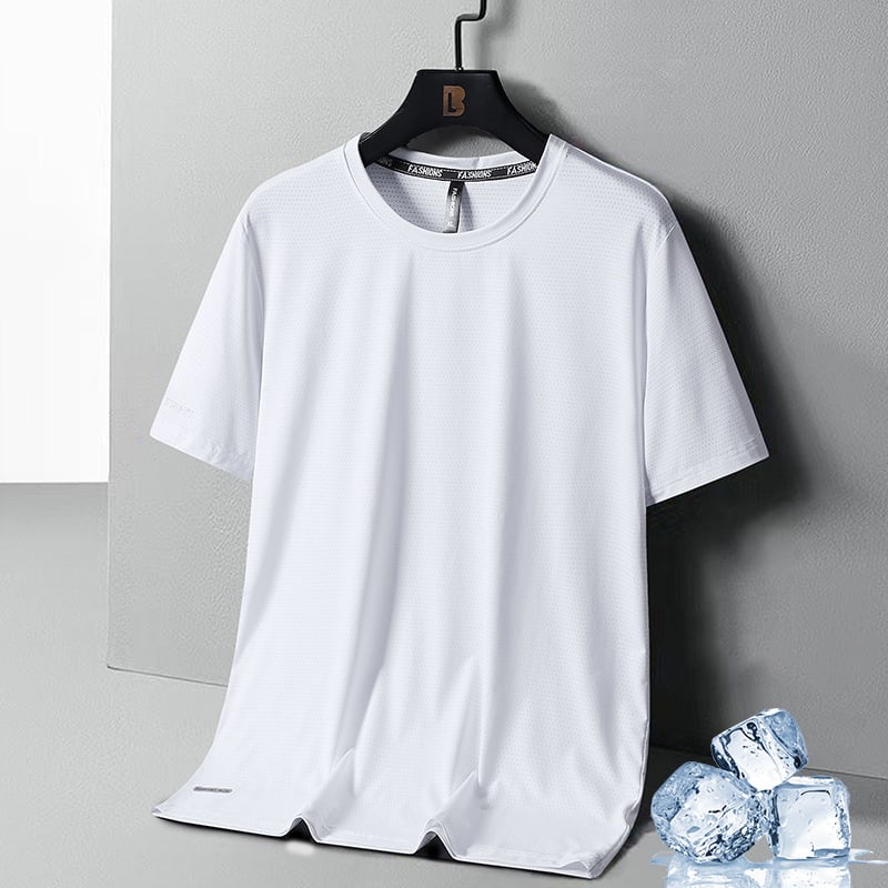 Icy Mens T Shirt | Soft Ice Silk, Quick-Drying 2