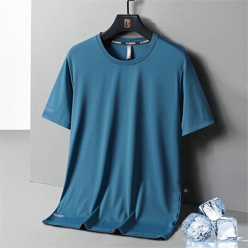 Icy Mens T Shirt | Soft Ice Silk, Quick-Drying 6
