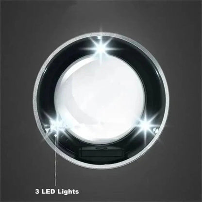 Illuma Magnifier | 3-LED Illuminated Desktop Microscope 5