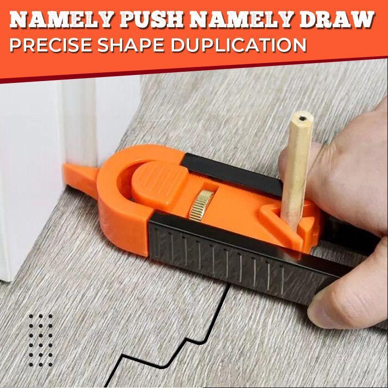 Iris Contour Ruler | Adjustable Measuring Tool with Locking Design 1