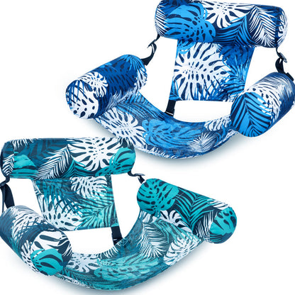 Ivy Inflatable Lounge Chair | Tropical Leaf Design, Lightweight PVC 5