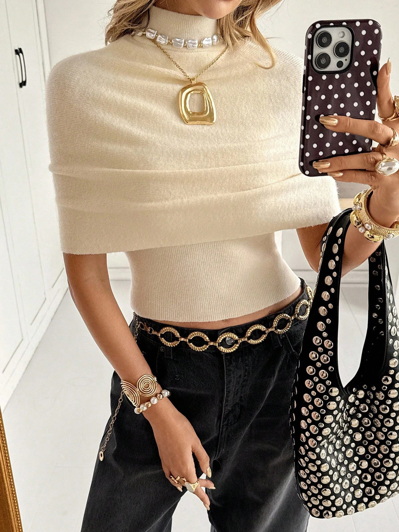 Ivy Knit Top | Draped Design 4
