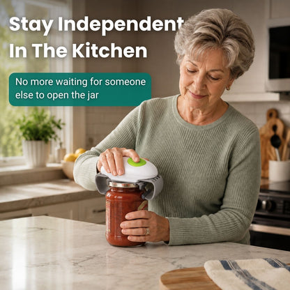 Jivo Electric Jar Opener | Automatic, One-Button Operation for Seniors and Arthritis 3