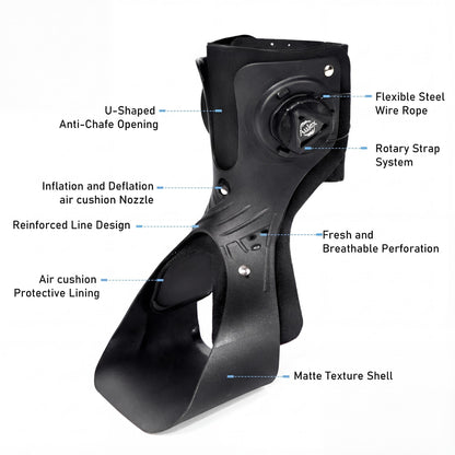 Kentro Ankle Brace | Medical-Grade Support for Sprains with BOA Dial Adjustment 1