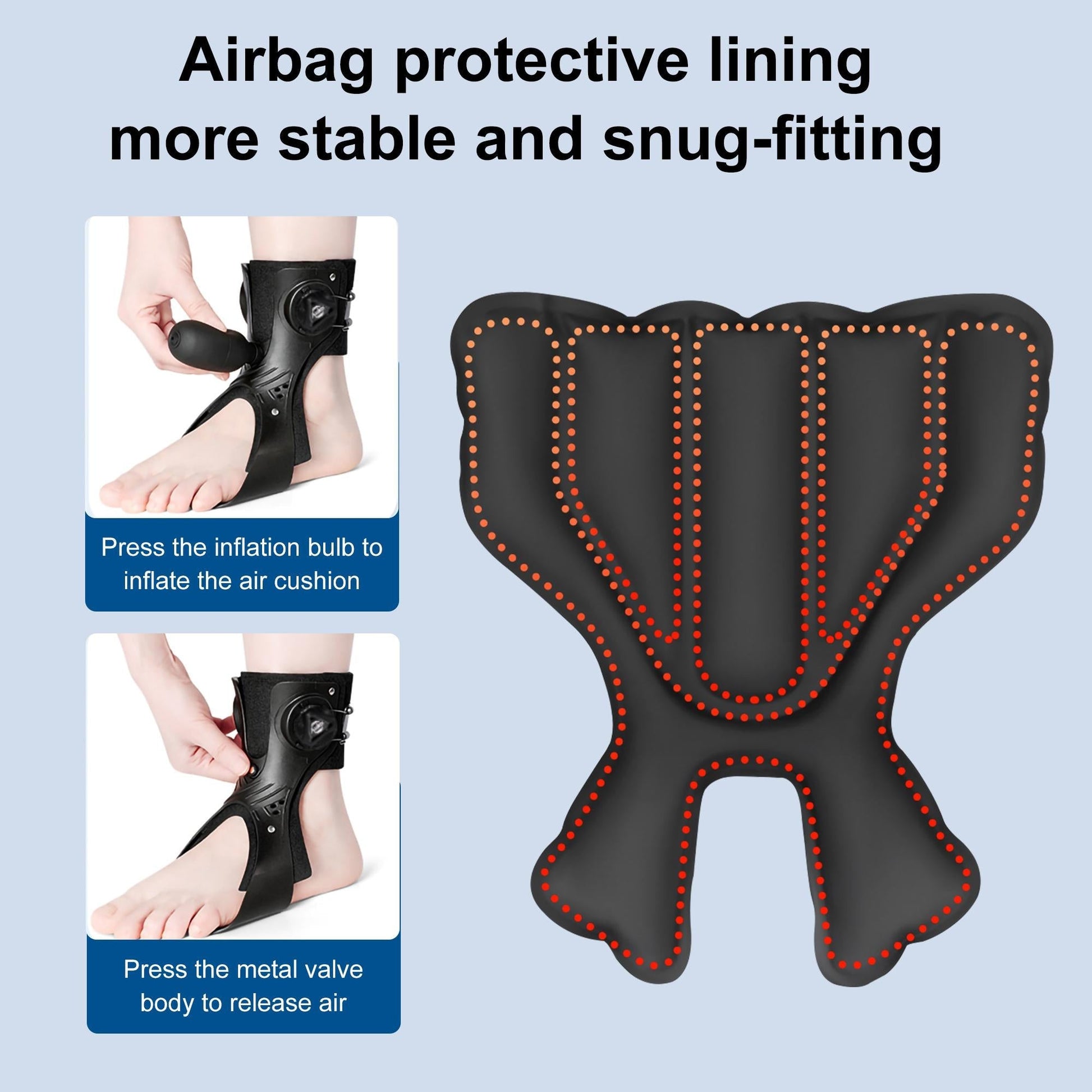 Kentro Ankle Brace | Medical-Grade Support for Sprains with BOA Dial Adjustment 4