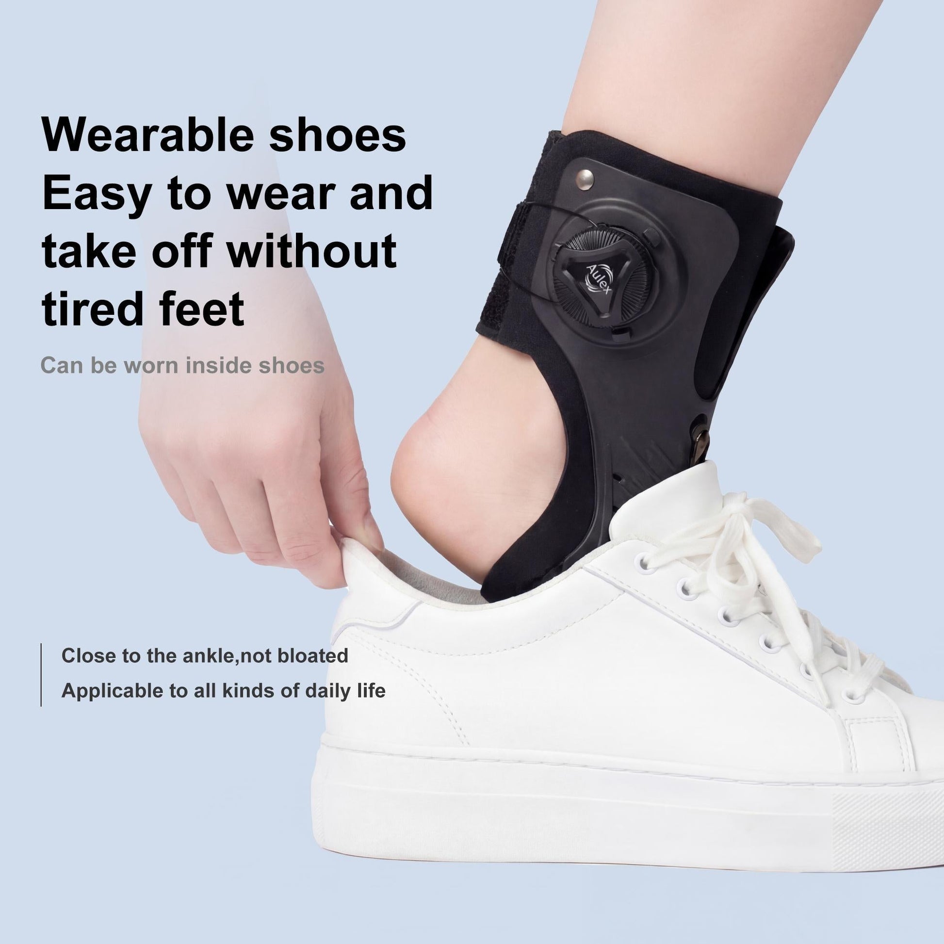 Kentro Ankle Brace | Medical-Grade Support for Sprains with BOA Dial Adjustment 5