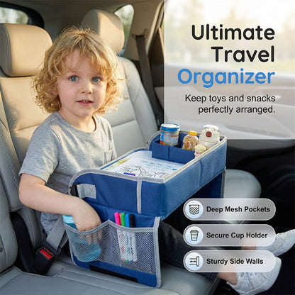 Kido Travel Lap Tray | Erasable, Foldable with Storage Pockets 4