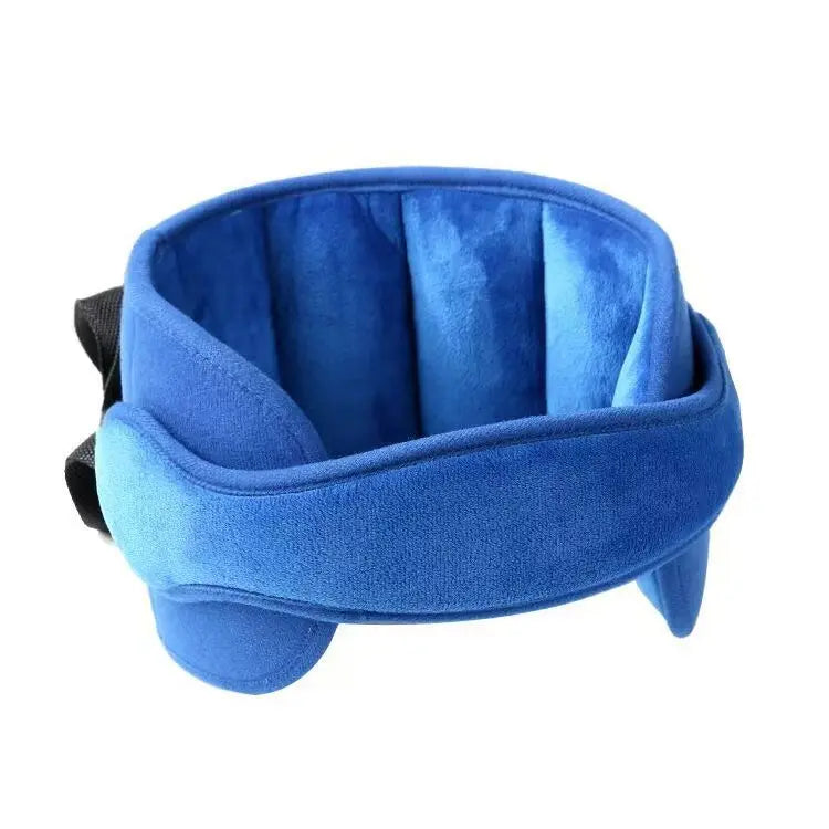 Kivo Car Seat Head Support | Plush Padded Neck Support for Infants and Kids 0