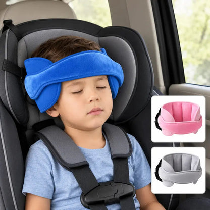 Kivo Car Seat Head Support | Plush Padded Neck Support for Infants and Kids 5