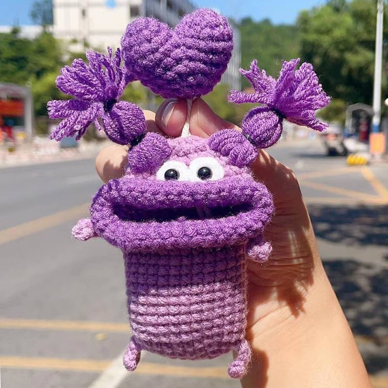 Kraft Key Bag | Handmade Crochet Design 11