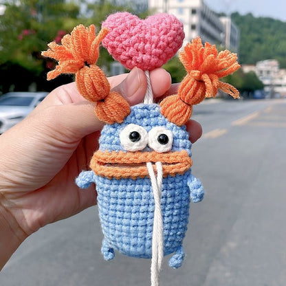 Kraft Key Bag | Handmade Crochet Design 12