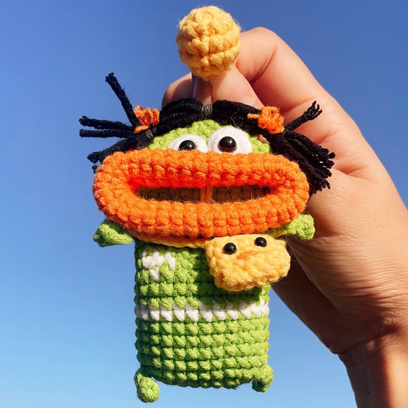 Kraft Key Bag | Handmade Crochet Design 13