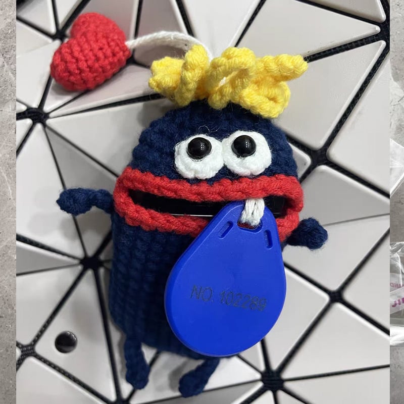 Kraft Key Bag | Handmade Crochet Design 15