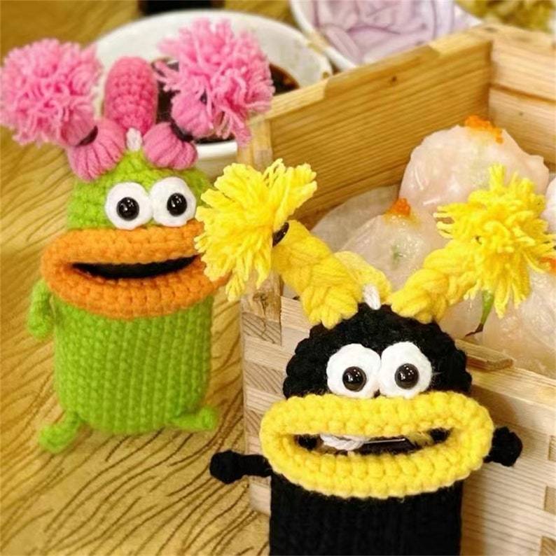 Kraft Key Bag | Handmade Crochet Design 3