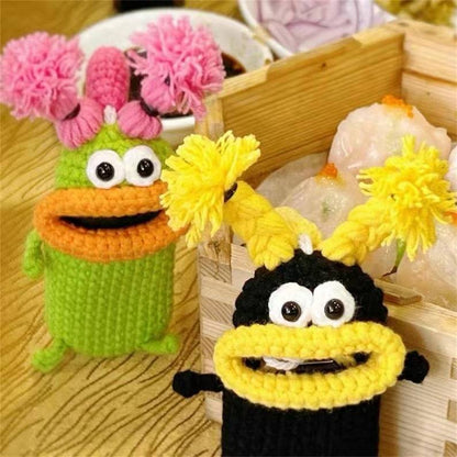 Kraft Key Bag | Handmade Crochet Design 3