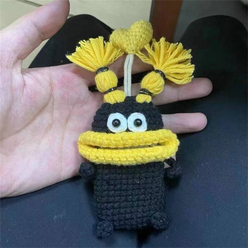 Kraft Key Bag | Handmade Crochet Design 5
