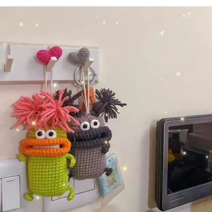 Kraft Key Bag | Handmade Crochet Design 6