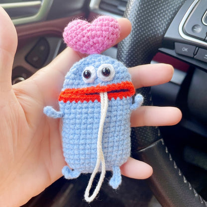 Kraft Key Bag | Handmade Crochet Design 7