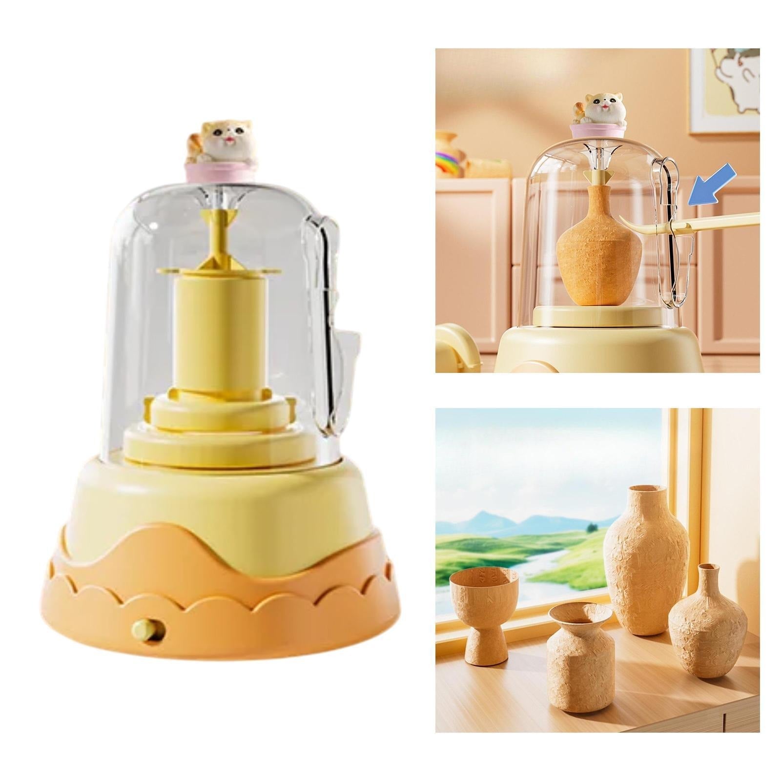 Kreative Pottery Wheel | Compact Educational Toy for Kids 2