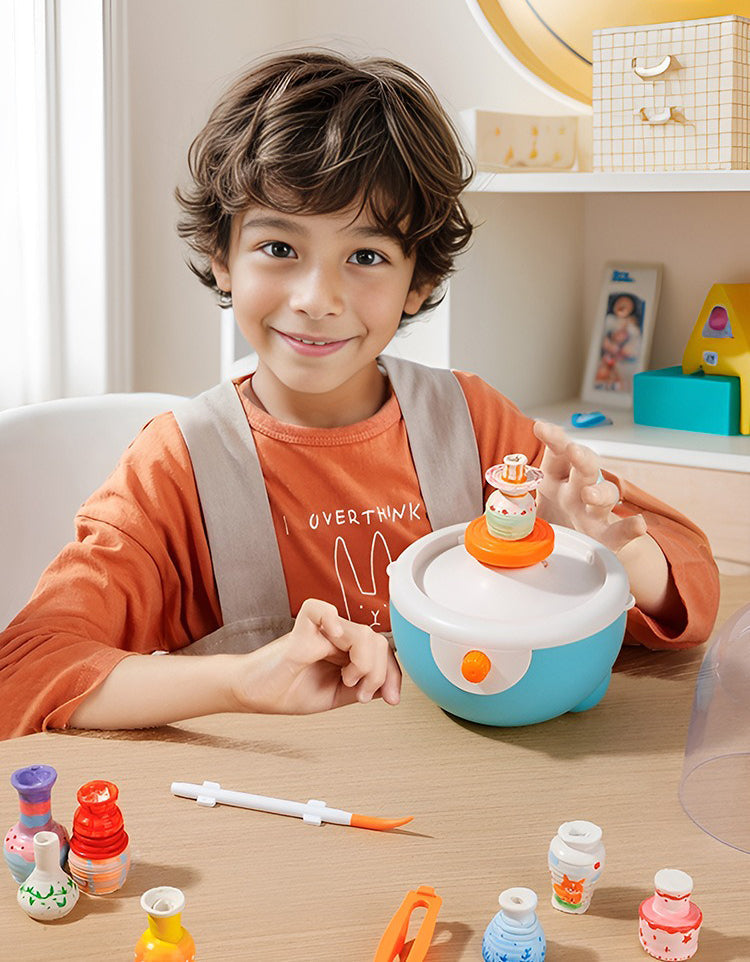 Kreative Pottery Wheel | Compact Educational Toy for Kids 7