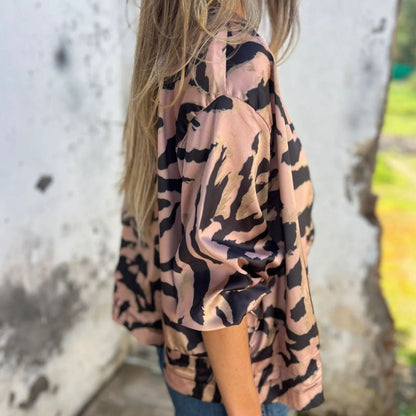 Lara Bomber Jacket Women | Bold Zebra Print, Lightweight Comfort 7