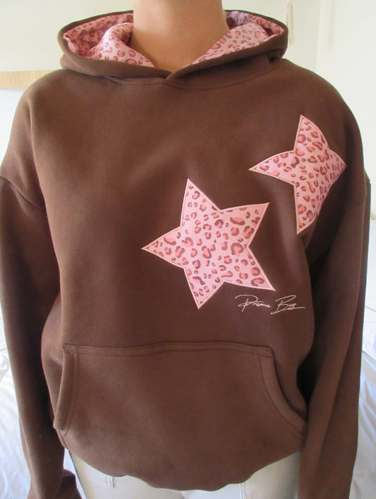 Leopard Star Hoodie 22$ TODAY ONLY