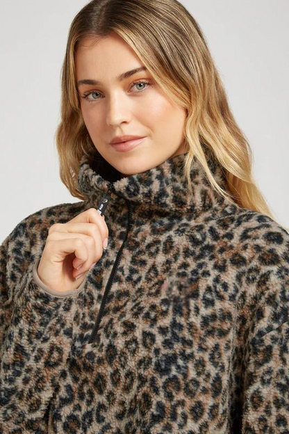 Leopard Print Zip-Up 29$ TODAY ONLY