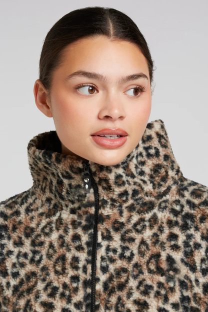 Leopard Print Zip-Up 29$ TODAY ONLY