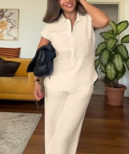 Lina Summer Suit | Linen Blend, Effortless Style 8