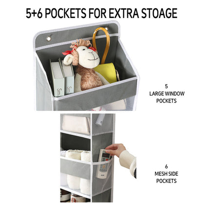 Liora Hanging Organizer | 5-Tier Large Capacity, Nonwoven Fabric 1