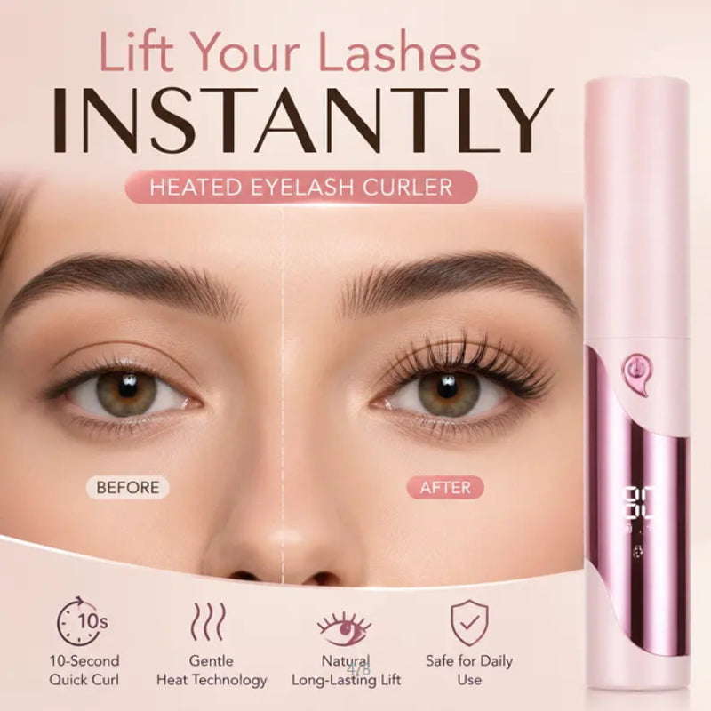 Liora Heated Lash Curler | Instant Lift, Four Heat Levels, Digital Display 1