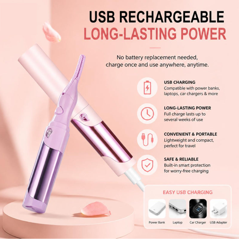 Liora Heated Lash Curler | Instant Lift, Four Heat Levels, Digital Display 2