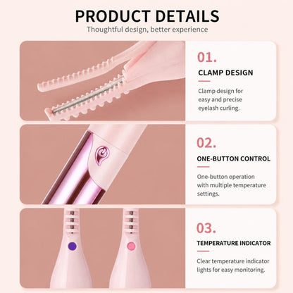 Liora Heated Lash Curler | Instant Lift, Four Heat Levels, Digital Display 3