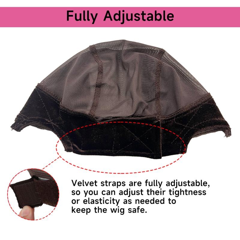 Liora Lace Wig Cap | Secure, Breathable Fit for Glueless Wigs 4