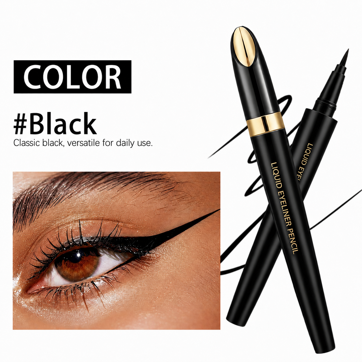 Liora Liquid Eyeliner Pen | Waterproof, Long-Lasting, Smudge-Proof 0