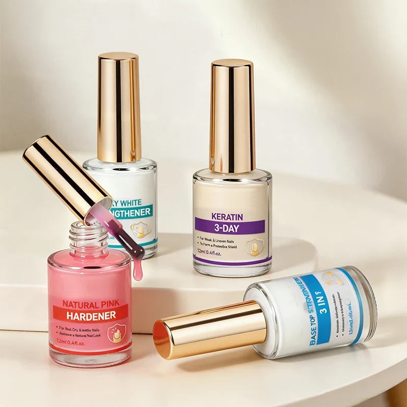 Liora Nail Strengthener | Fast Air-Dry, Glossy Mirror Finish, 10 ml 1