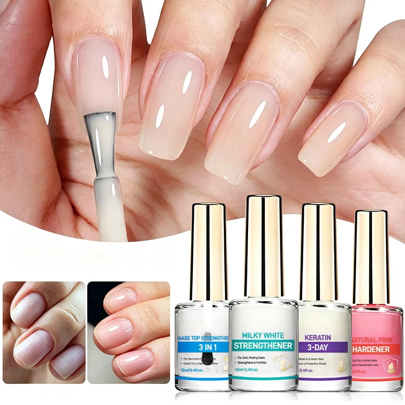 Liora Nail Strengthener | Fast Air-Dry, Glossy Mirror Finish, 10 ml 7
