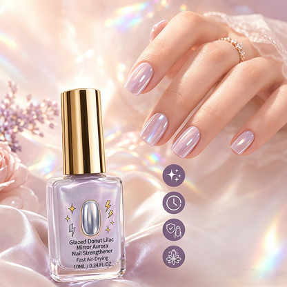 Liora Nail Strengthener | Fast Drying, Glossy Mirror Finish, 10 ml 2