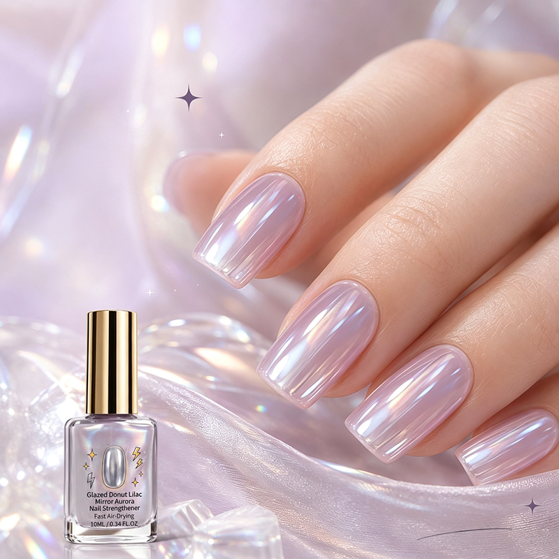 Liora Nail Strengthener | Fast Drying, Glossy Mirror Finish, 10 ml 6
