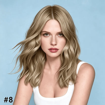 Liora Tape-In Hair Extensions | 100% Virgin Human Hair, Invisible Seamless Blend, 10 Pieces 7