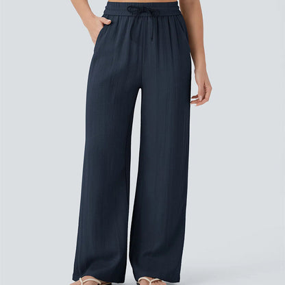 Lira Casual Pants | Lightweight Breathable, Elastic Drawstring for Women 10