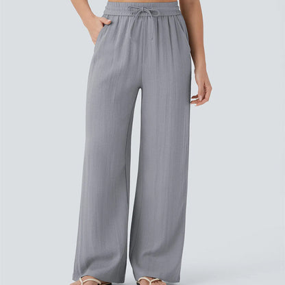 Lira Casual Pants | Lightweight Breathable, Elastic Drawstring for Women 12