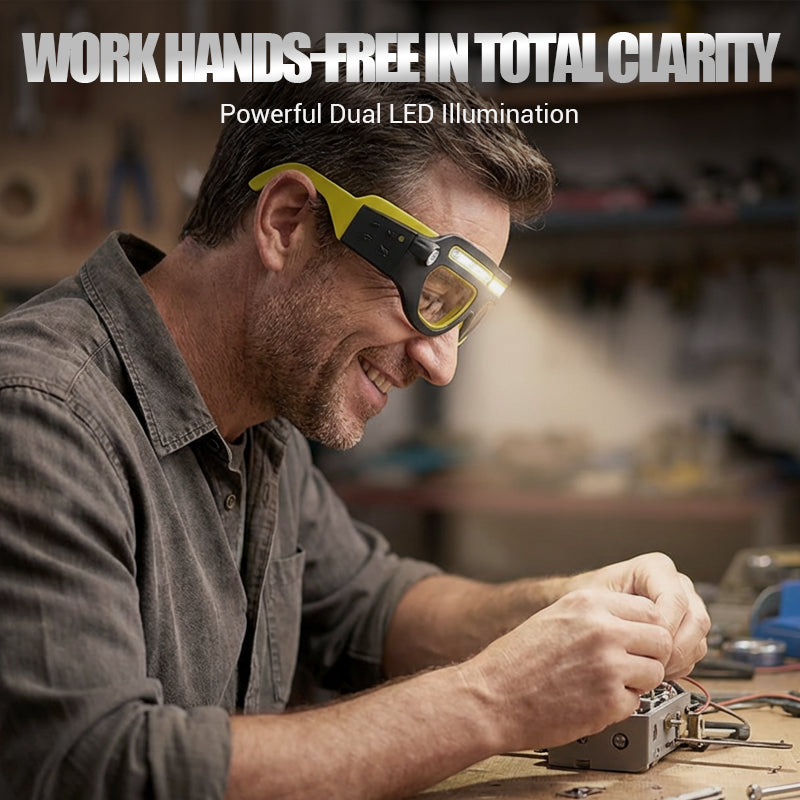 LumaVision Glasses | Ultra-Lightweight LED Illumination 5