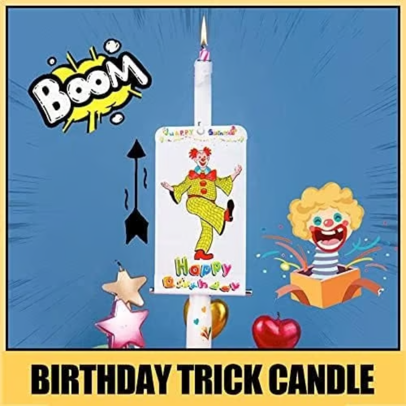 Luma Birthday Candle | Magical Fan-Powered Birthday Cake Candle 1