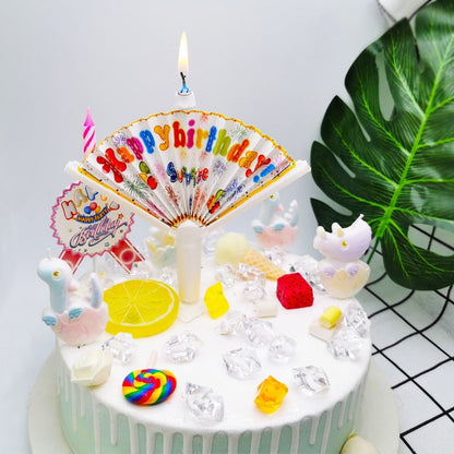 Luma Birthday Candle | Magical Fan-Powered Birthday Cake Candle 2