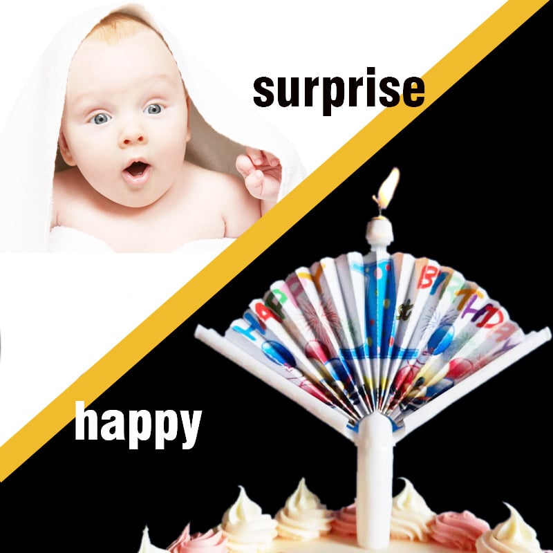 Luma Birthday Candle | Magical Fan-Powered Birthday Cake Candle 5